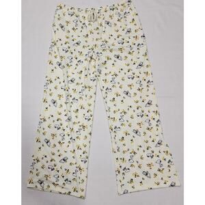 Snoopy and woodstock Pajamas women Medium NWT